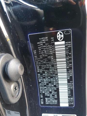 5YFB4MDE1RP107622 - 2024 TOYOTA COROLLA LE BLACK photo 12