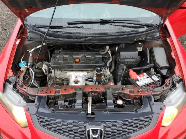 2HGFG3B58CH011197 - 2012 HONDA CIVIC LX RED photo 11