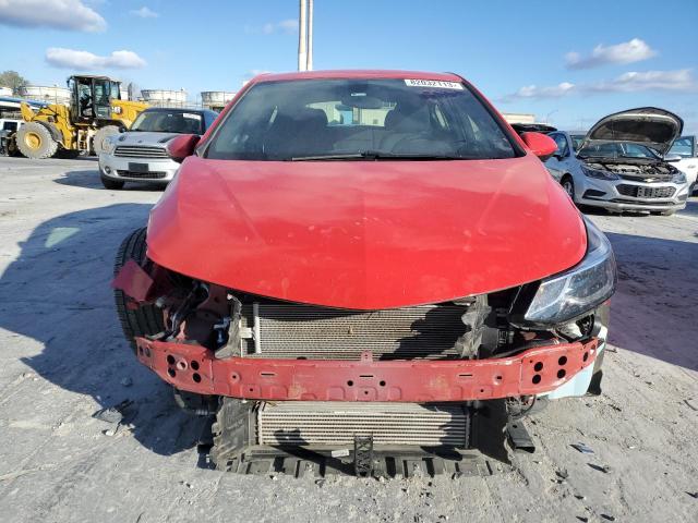 3G1BE6SM8KS548958 - 2019 CHEVROLET CRUZE LT RED photo 5