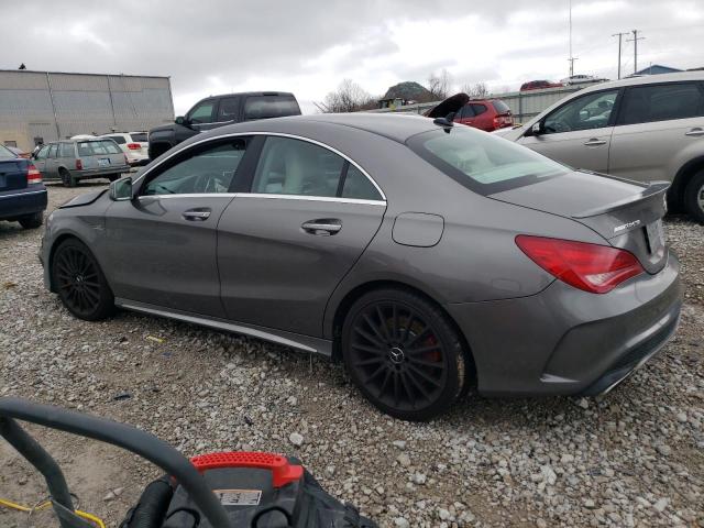 WDDSJ5CB4GN315855 - 2016 MERCEDES-BENZ CLA 45 AMG GRAY photo 2