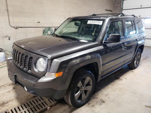 1C4NJRFB2FD218331 - 2015 JEEP PATRIOT LATITUDE GRAY photo 1