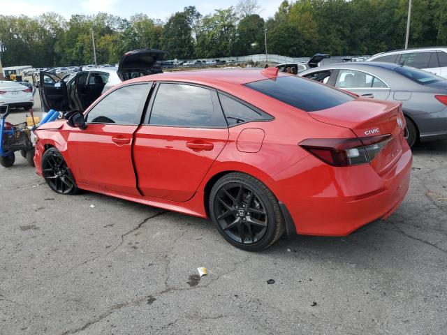 2HGFE2F54SH538307 - 2025 HONDA CIVIC SPORT RED photo 2