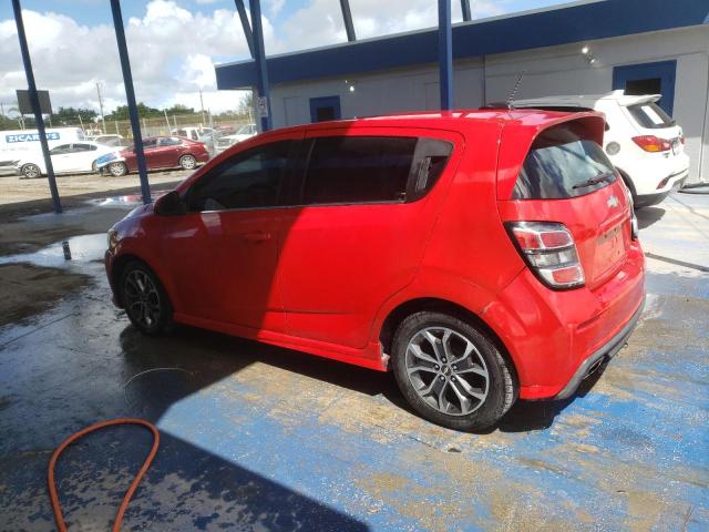 1G1JD6SB5H4142044 - 2017 CHEVROLET SONIC LT 红色 照片 2
