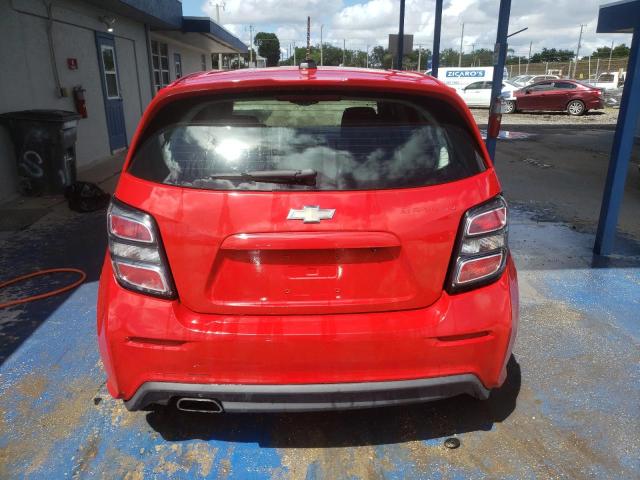 1G1JD6SB5H4142044 - 2017 CHEVROLET SONIC LT 红色 照片 6