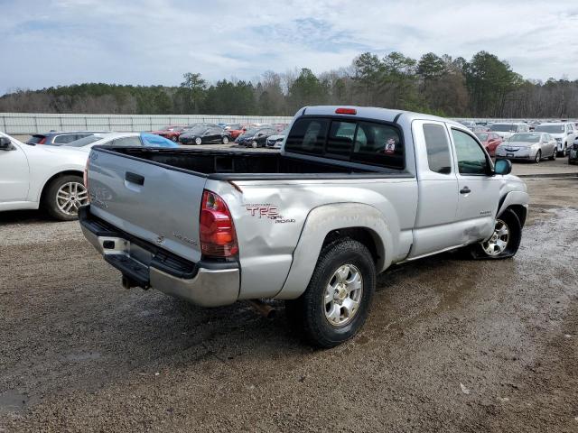 5TEUU42NX8Z570556 - 2008 TOYOTA TACOMA ACCESS CAB GRAY photo 3