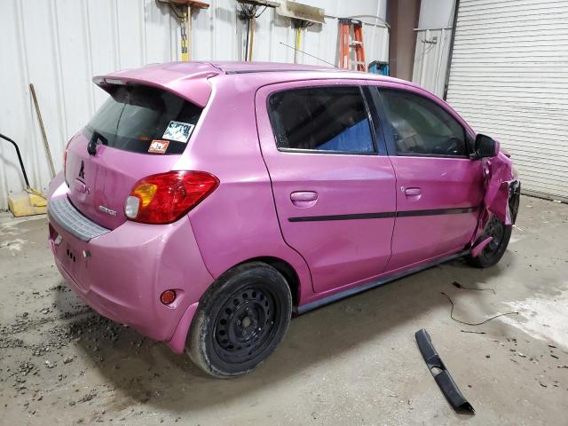 ML32A4HJ8EH012385 - 2014 MITSUBISHI MIRAGE ES PINK photo 3