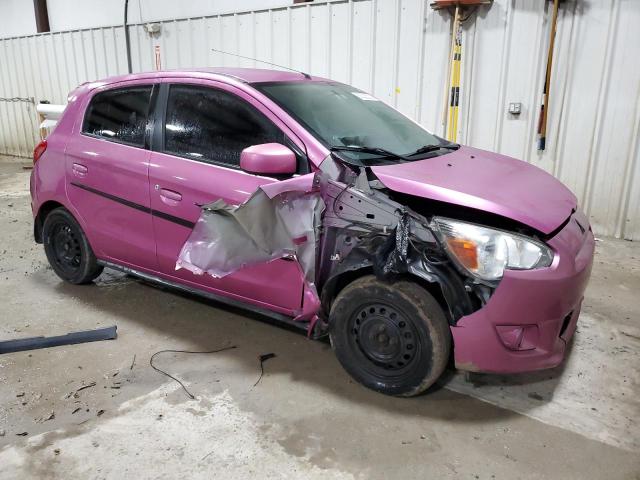 ML32A4HJ8EH012385 - 2014 MITSUBISHI MIRAGE ES PINK photo 4