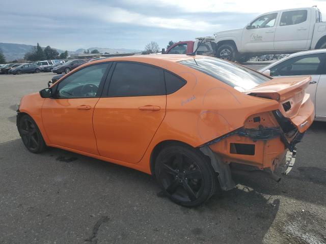 1C3CDFBB1ED775608 - 2014 DODGE DART SXT ORANGE photo 2