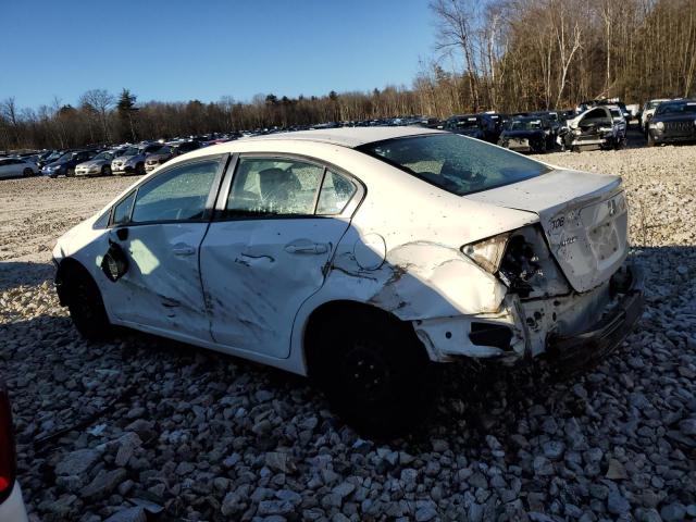 2HGFB2F53CH609748 - 2012 HONDA CIVIC LX SILVER photo 2