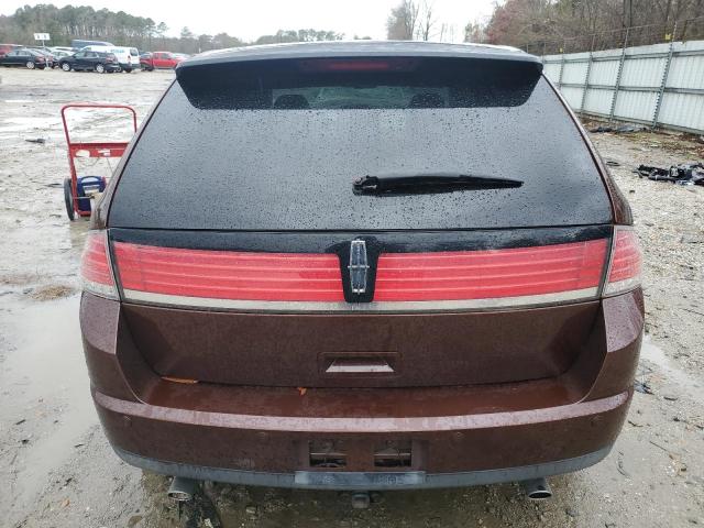 2LMDU88C37BJ19642 - 2007 LINCOLN MKX BROWN photo 6