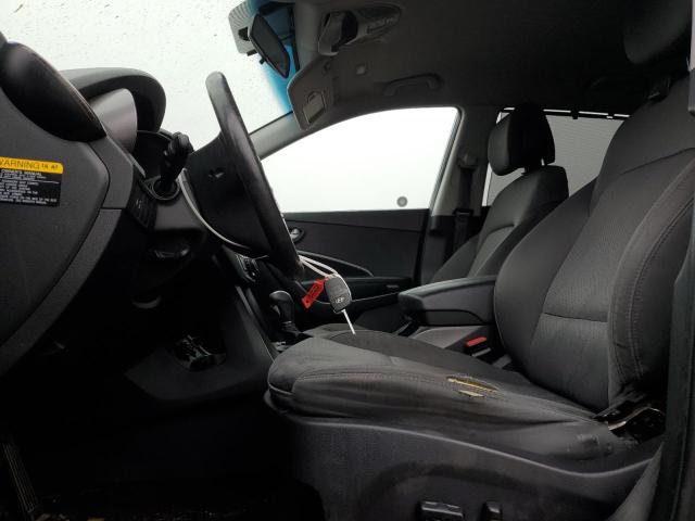 5XYZUDLB6EG129216 - 2014 HYUNDAI SANTA FE S SILVER photo 7