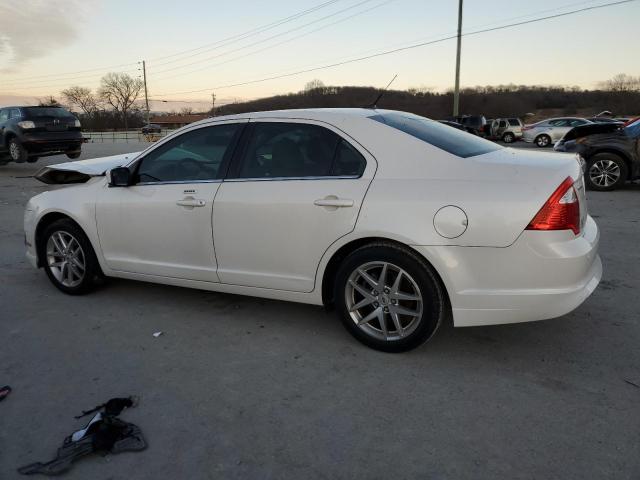 3FAHP0JG7BR206886 - 2011 FORD FUSION SEL WHITE photo 2