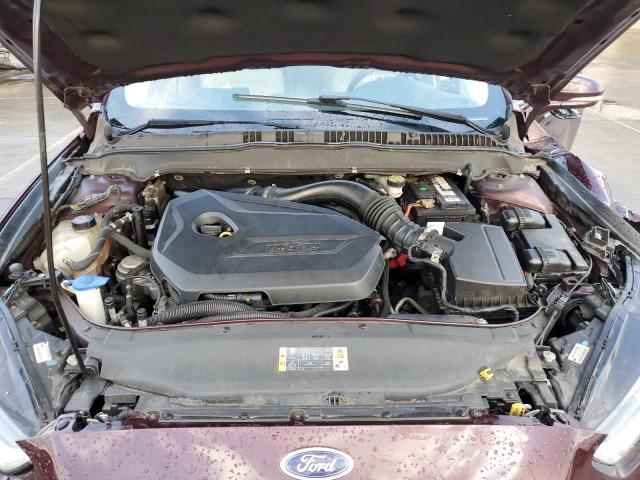 3FA6P0HR9DR175769 - 2013 FORD FUSION SE წითელი ფოტო 11