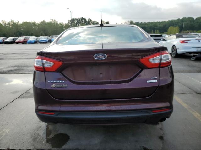 3FA6P0HR9DR175769 - 2013 FORD FUSION SE წითელი ფოტო 6