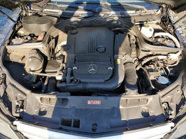 WDDGF4HBXDA773381 - 2013 MERCEDES-BENZ C 250 BLACK photo 11