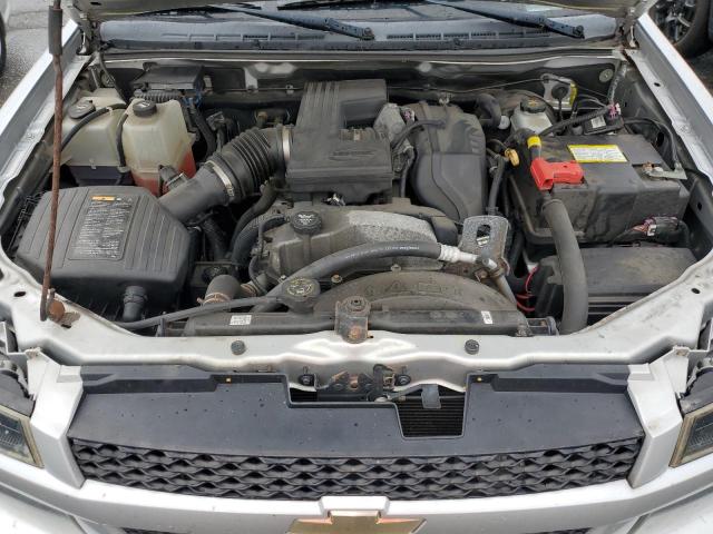 1GCHTCFE2C8135470 - 2012 CHEVROLET COLORADO LT SILVER photo 11