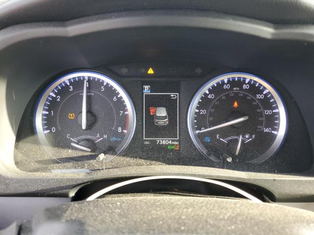 5TDJZRFH6KS623487 - 2019 TOYOTA HIGHLANDER SE 银色 照片 9