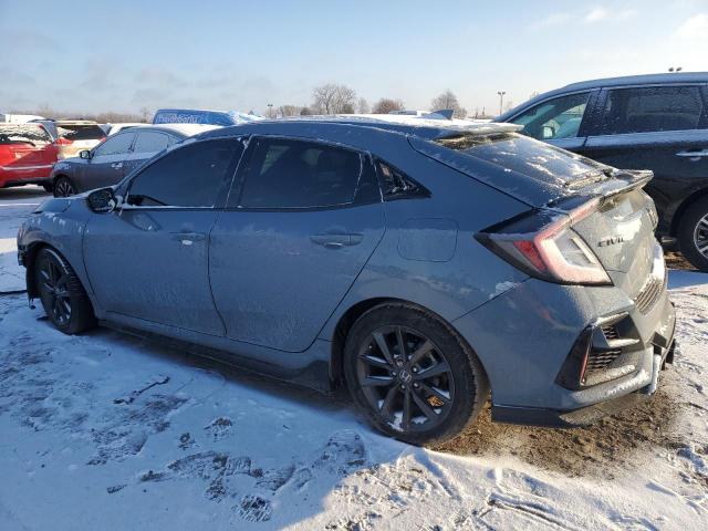SHHFK7H84LU216509 - 2020 HONDA CIVIC EXL ნაცრისფერი ფოტო 2