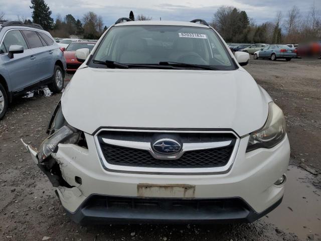 JF2GPBCC9EH278594 - 2014 SUBARU XV CROSSTR 2.0I HYBRID WHITE photo 5