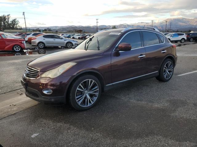 JN1AJ0HP6BM800805 - 2011 INFINITI EX35 BASE BURGUNDY photo 1