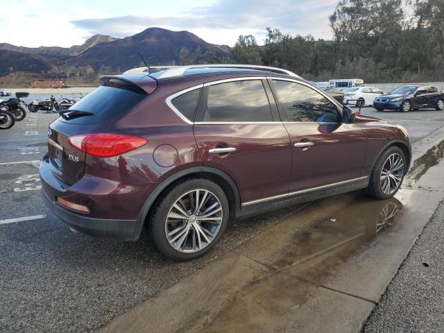 JN1AJ0HP6BM800805 - 2011 INFINITI EX35 BASE BURGUNDY photo 3