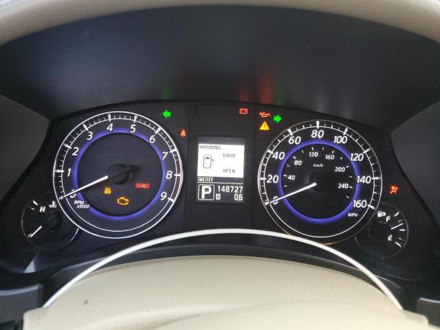 JN1AJ0HP6BM800805 - 2011 INFINITI EX35 BASE ბურგუნდია ფოტო 9