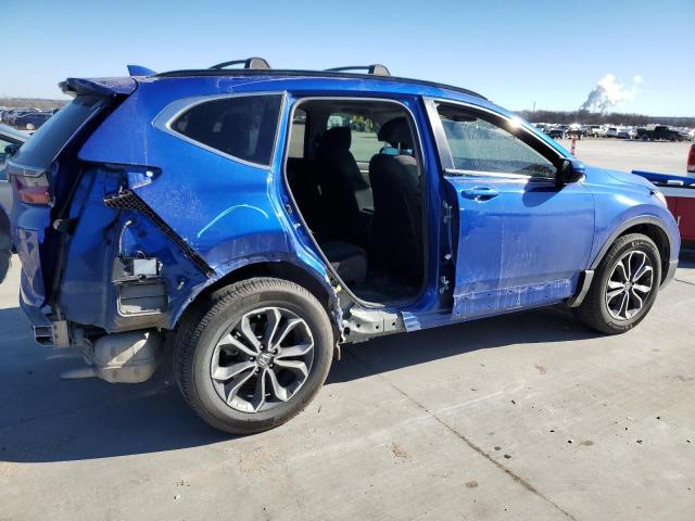 7FARW1H51ME011614 - 2021 HONDA CR-V EX BLUE photo 3