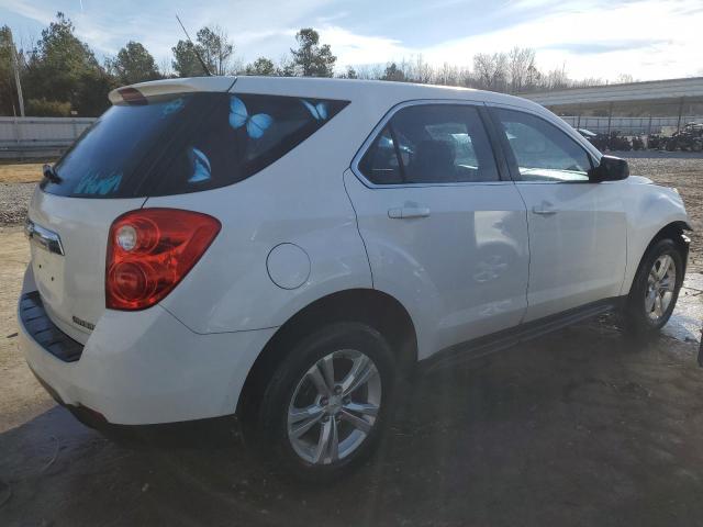 1GNALBEK2DZ104192 - 2013 CHEVROLET EQUINOX LS WHITE photo 3