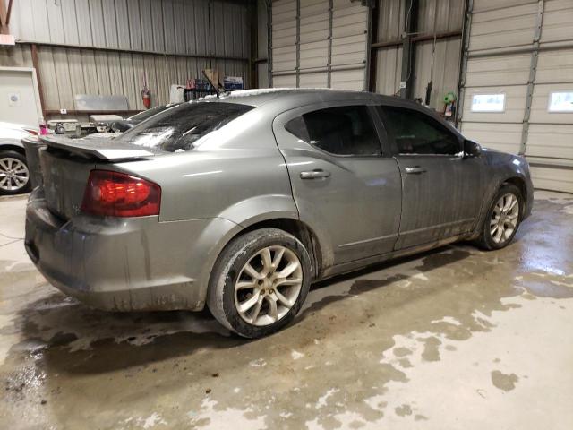 1C3CDZBG0DN608386 - 2013 DODGE AVENGER R/T GRAY photo 3