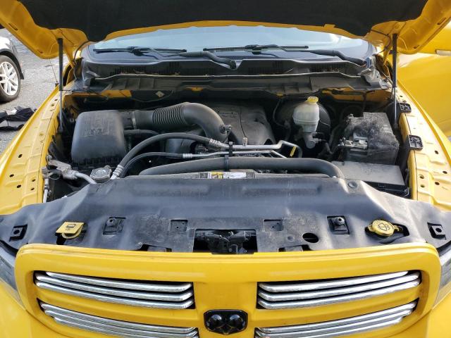 1C6RR7MT8GS307142 - 2016 RAM 1500 SPORT YELLOW photo 11