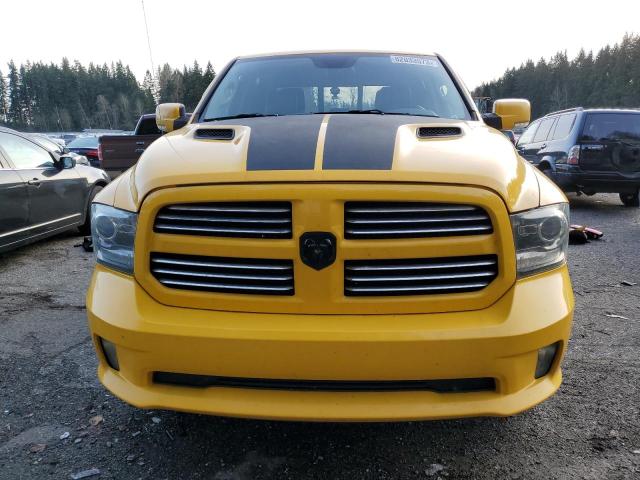 1C6RR7MT8GS307142 - 2016 RAM 1500 SPORT YELLOW photo 5