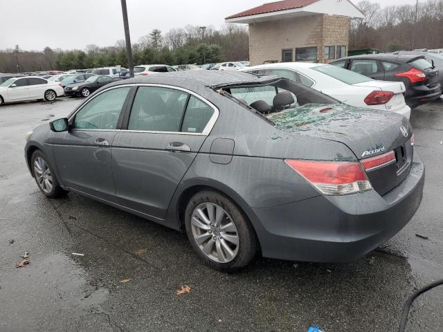 1HGCP2F75BA157482 - 2011 HONDA ACCORD EX GRAY photo 2