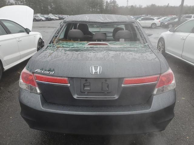 1HGCP2F75BA157482 - 2011 HONDA ACCORD EX GRAY photo 6