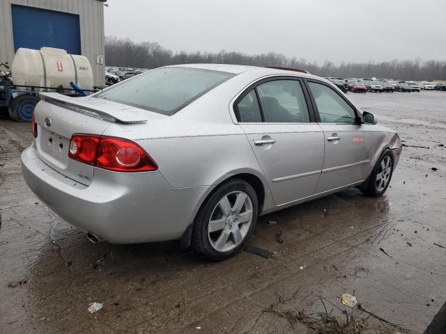 KNAGE124775155435 - 2007 KIA OPTIMA LX SILVER photo 3