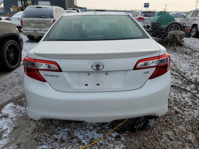 4T1BF1FK6CU622343 - 2012 TOYOTA CAMRY BASE WHITE photo 6