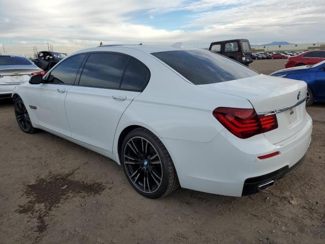 WBAYE8C56ED134907 - 2014 BMW 750 LI WHITE photo 2