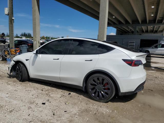 5YJYGDEF2MF264623 - 2021 TESLA MODEL Y 白色 照片 2