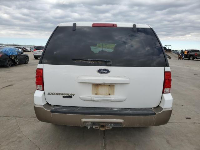 1FMPU17LX3LA72136 - 2003 FORD EXPEDITION EDDIE BAUER WHITE photo 6