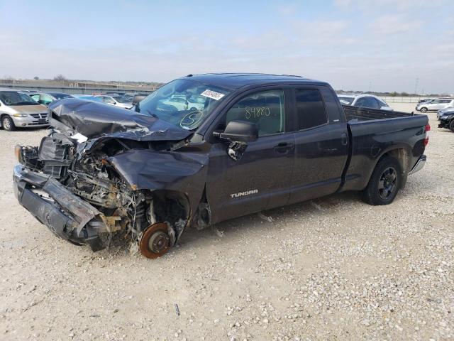 5TFRM5F13KX137940 - 2019 TOYOTA TUNDRA DOUBLE CAB SR/SR5 CHARCOAL photo 1