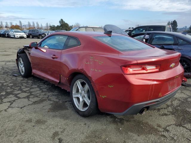 1G1FB1RXXH0143052 - 2017 CHEVROLET CAMARO LT RED photo 2