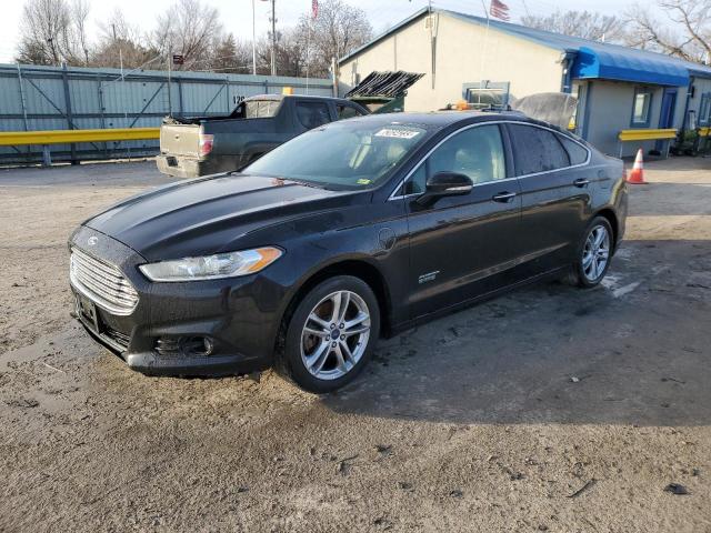 3FA6P0SU2GR363311 - 2016 FORD FUSION TITANIUM PHEV BLACK photo 1