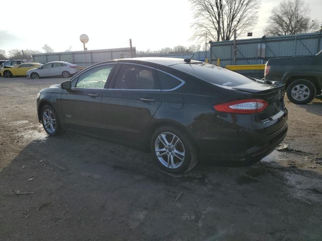 3FA6P0SU2GR363311 - 2016 FORD FUSION TITANIUM PHEV BLACK photo 2