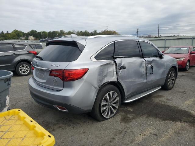 5FRYD4H4XGB018134 - 2016 ACURA MDX TECHNOLOGY SILVER photo 3