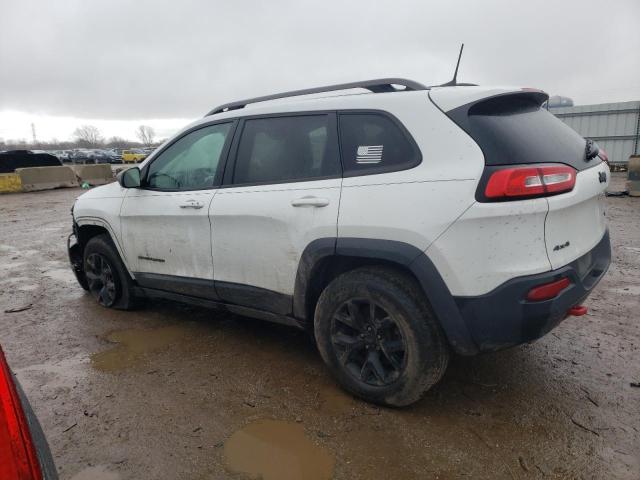 1C4PJMBS6GW156617 - 2016 JEEP CHEROKEE TRAILHAWK WHITE photo 2