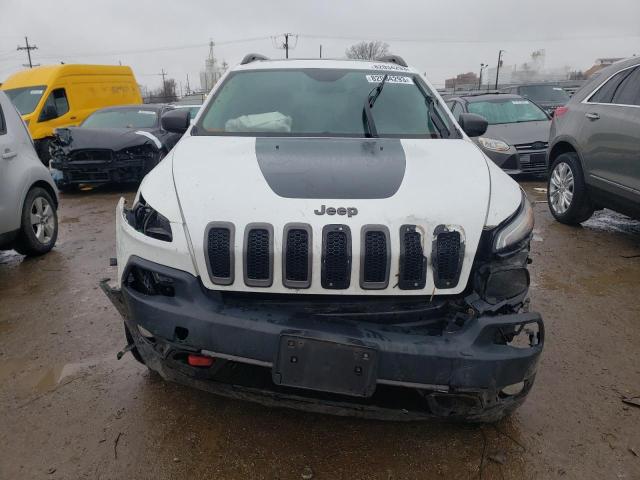 1C4PJMBS6GW156617 - 2016 JEEP CHEROKEE TRAILHAWK WHITE photo 5