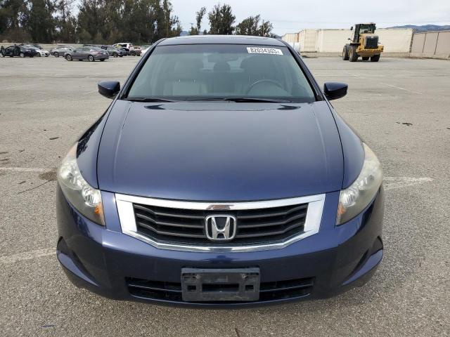 JHMCP268X8C068204 - 2008 HONDA ACCORD EXL BLUE photo 5