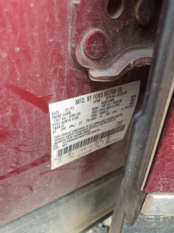 1FM5K8D80FGB79974 - 2015 FORD EXPLORER XLT RED photo 13