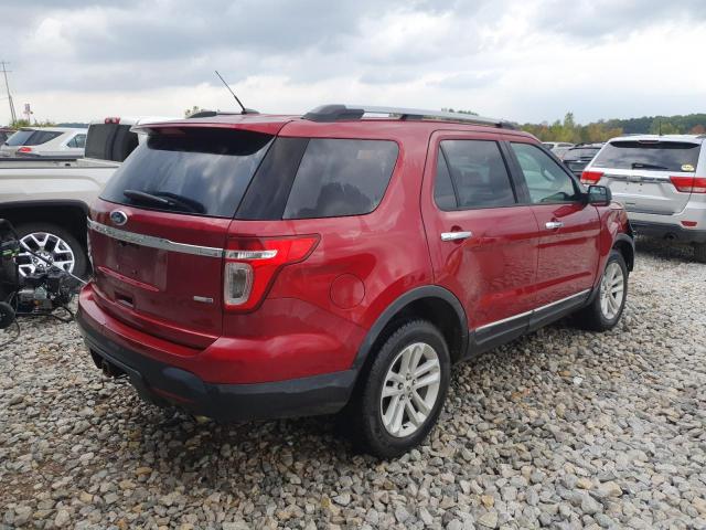 1FM5K8D80FGB79974 - 2015 FORD EXPLORER XLT RED photo 3