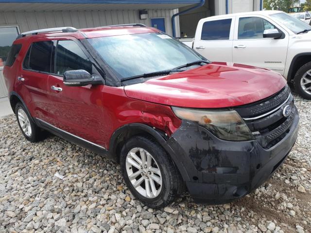 1FM5K8D80FGB79974 - 2015 FORD EXPLORER XLT RED photo 4