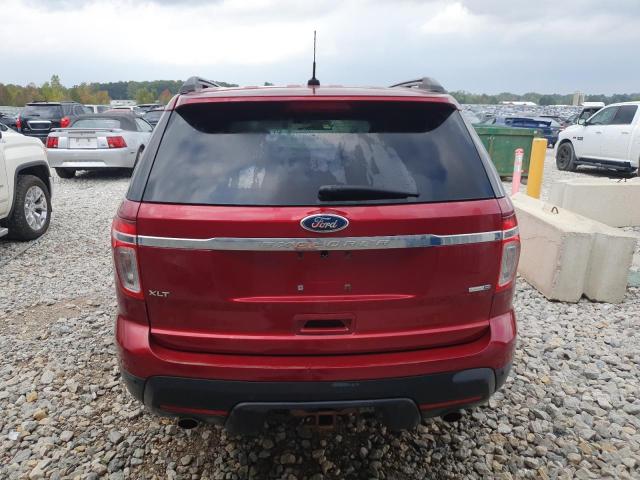 1FM5K8D80FGB79974 - 2015 FORD EXPLORER XLT RED photo 6